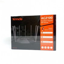 와이파이에그 휴대용와이파이 lte 라우터 데이터에그 어 버전 Tenda AC23 AC2100M 무선 WiFi IPV6 홈 커버리지 App 제어 익스텐더, [02] with English package, [01] Black