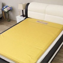 한일의료기 꽃잠 프리미엄 온열매트 5Cm두께 방수인조가죽원단사용, 금색:더블(좌우분리형) (+50000)