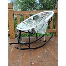 아카풀코체어의자 라탄 카페 호텔 펜션 테라스, 스카이블루