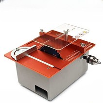 미니 테이블쏘 소형밴드쏘 나무자르는 기계 절단기, 단일모터 (속도조절 120W)