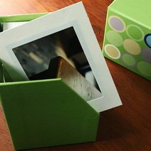 MDO9735 결혼 웨딩 아기 돌사진 프레임 액자형 포토 박스 (그린포토박스/사진앨범정리함/사진정리수납박스/홈인테리어용품), 본상품선택