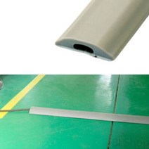 연질 전선 바닥 장판 고무 몰딩 쫄대 보호관 11MM, 상세페이지 참조