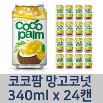 코코팜 망고코넛 340ml X 24캔, 상세페이지 참조, 상세페이지 참조