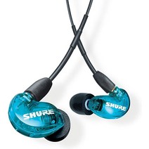 New 슈어 SE215 SPE 사운드 Isolating 인이어 헤드폰 이어폰 IEM 이어버드 블루