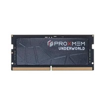 PROXMEM Underworld DDR5 RAM SODIMM 32GB (1x32GB) 4800MT/s (PC5-38400) Non-ECC Unbuffered 1.1V CL40-4, 1x32GB_SO-DIMM 4800 MT/s | Hea