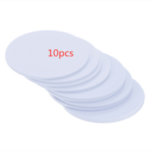 rfid복사기 rfid태그 125Khz RFID 쓰기 가능 태그 스티커 T5577 EM4305 근접 식 카드 재기록 가능한 PVC 코인 라벨 액세스 제어 복사기, [06] 10pcs Coin Sticker