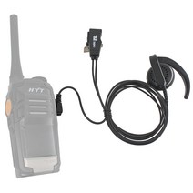 하이테라(HYT) TC-320 호환 무전기 귀걸이형 이어폰 회전형 2.5파이 1핀 타입 (TM-EM3000)