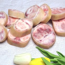 수제간식 한우우족 1kg 슬라이스 강아지껌재료 생물, 단품