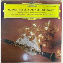 중고LP) Mozart / Weber : Klarinettenkonzerte -Karl Leister/Rafael Kubelik 모짜르트