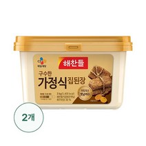 해찬들 구수한집된장, 3kg, 2개
