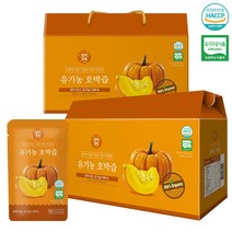 몸애쏙쏙 유기농 호박즙 30포 착즙 100%, 3000ml, 2개