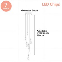 벽등 벽조명 실내 외부 인테리어 HD 티어 드롭 계단 천장 샹들리에 로프트 모던 LED 크리스탈 조명 빌라 로비 홈 장식 걸이식 램프 기구, 10.7 Lights - 차가운 흰색