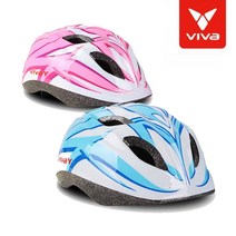 Viva 비바 아동 주니어헬멧 보드용 인라인 자전거 킥보드용, 핑크