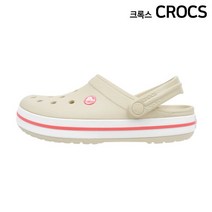 크록스 CROCS 크록밴드 클로그 성인 샌들 베이지 11016-1AS 507020