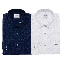 예작 [예작셔츠] 남성 슬림핏 슬럽 프린트 셔츠 1SS931