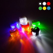 더플라잉 LED 실리콘 야간경보등 크리스마스 트리램프 캠핑램프 TF-S236, 그린, 999개