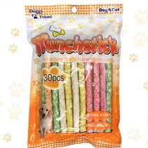 치석제거에 효과적인 스틱형 개껌 30P 애견덴탈껌