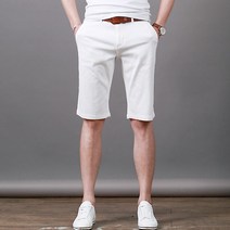 스댕클럽 남성용 면스판 치노 면 반바지 SPT0105