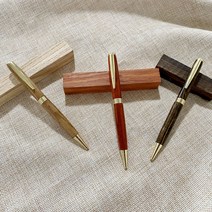 [무료각인] 나만의 수제 우드펜 특별한 선물용 볼펜 우든펜, 2.파덕, 한글1