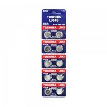 도시바 수은전지 LR43 10입 1.5V 70mAh, 1개, 10개