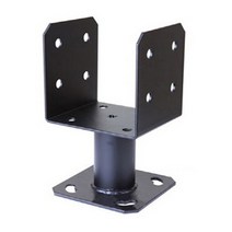 목조주택기둥받침 브라켓 정자용철물 목재기둥 목조주택자재 EPB140-B, 기본