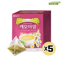 담터 캐모마일 허브차 10T (삼각티백) X5, 1