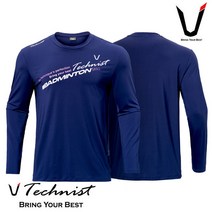 테크니스트 스포츠 배드민턴 긴팔 티셔츠 네이비 22TT-82A38NV 라켓소년단 요넥스 이용대 JK슈즈 김사랑