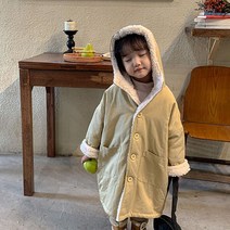 [베이비맥스] 루브 양털 안감 후드 롱 패딩 점퍼 R7603 (P002445713)