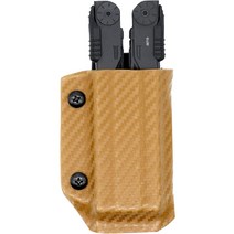 Clip Carry Kydex 거버 디젤용 멀티툴 칼집-미국 제조, 03 카본 파이버 브라운.