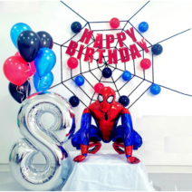 스파이더맨 풍선 파티세트