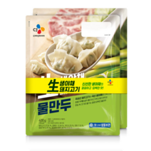 씨제이 생야채 돼지고기 물만두 400g x 2개, 아이스박스포장