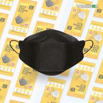아트박스/디버거 디버거 KF-94 숨코마스크 1매 블랙, 1개, 색상
