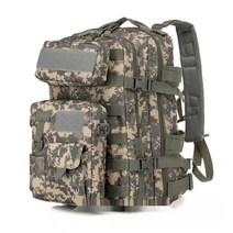군용더블백 40L 카키 1박2일 해외여행 배낭 밀리터리 등산 재난가방, ACU 위장
