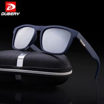 DUBERY D125 편광 미러 선글라스 낚시 야구 등산 스포츠 남녀공용, 5-BLUE/SILVER