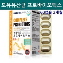 캐나다 모유유산균 프로바이오틱스 락토바실러스 가세리 17종 프롤린 분말 프리바이오틱스 생유산균 모유유래 식물성캡슐 프락토올리고당 복합균주 생존 방탄 캐나다직수입, 1개, 2개월분