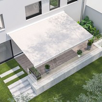 농막어닝 컨네이너어닝 접이식 테라스 햇빛가리개, 가로 5m X 세로 3m