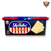 Mysan Skyflakes Crakers Plain Can Blue 엠와이산 스카이플렉스 800g, 1통