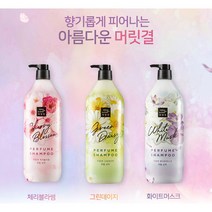미쟝센 퍼퓸 샴푸 컨디셔너 1100ML (체리블라썸/ 그린데이지/ 화이트머스크), 그린데이지 샴푸 1100ml