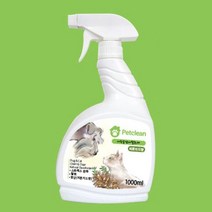 펫크린 탈취제1000ml 피톤치드향 애견향수 냄새제거, 3개