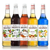 모닌 시럽 1000ml 39종 바닐라 카라멜 헤이즐넛 망고 자몽 민트, 오렌지 시럽 (1000ml)