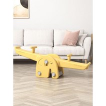 키즈카페 실내 시소 교구 놀이시설 실내외 어린이집, 노란색