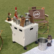 왈로우 접이식 테이블 폴딩 윙 카트 핸드 쇼핑 피크닉 캠핑, 접이식 테이블 폴딩 카트 WING CART
