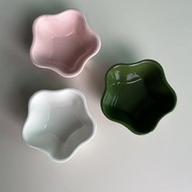 [철수네도예공방] 꽃종지 디저트 찬기 그릇 도자기, 분홍