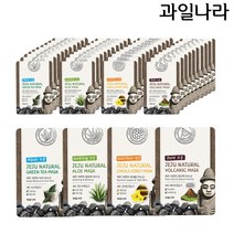 과일나라 [과일나라] 제주 자연의 마스크팩 40매, 선택완료, 알로에 40매