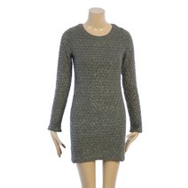 시슬리 글리터 슬림라인 원피스(SAKO38461/카키)