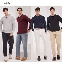 [아놀드파마] 23SS 남성 베이직 골프 카라 티셔츠 4종