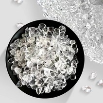 백수정 자갈 50g 수정원석 정화용 투명 크리스탈