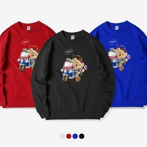 바운스 테디베어 택시 쭈리맨투맨 TP2415