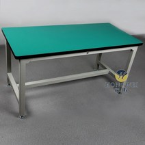 산업용 정전기방지 테이블 작업대 목공 실험 검사대, 120x60x75