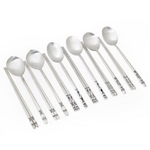 [박씨상방] 은도금 2벌 수저세트, 단품